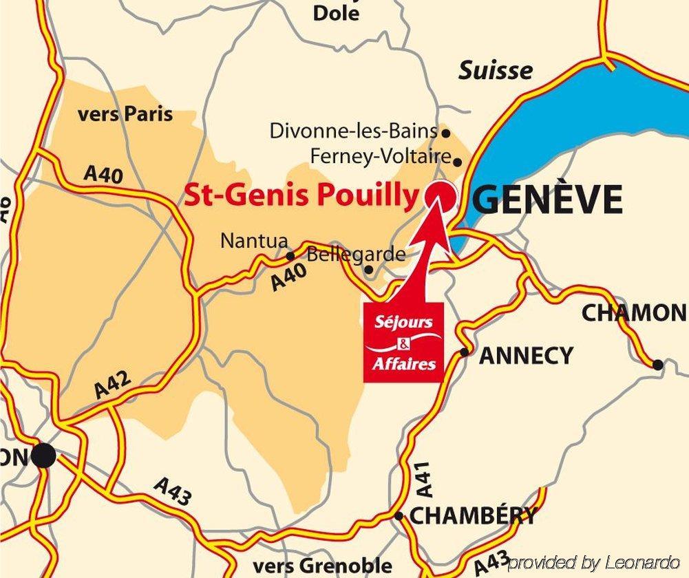 Sejours & Affaires Geneve Saint Genis Aparthotel Exterior photo